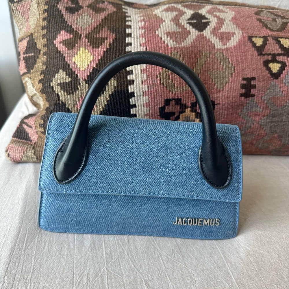 Jacquemus mini denim handbag